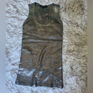 Metallic Tank Top